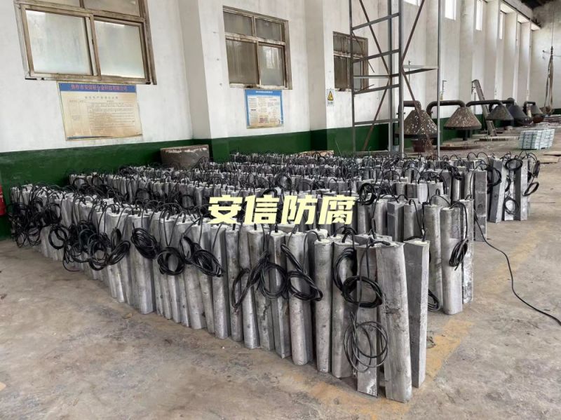 我公司鎂陽極，鋁合金陽極，鋁犧牲陽極，鎂陽極，鎂合金犧牲陽極在呼和浩特煉油廠的使用被評為優(yōu) 秀生產(chǎn)商